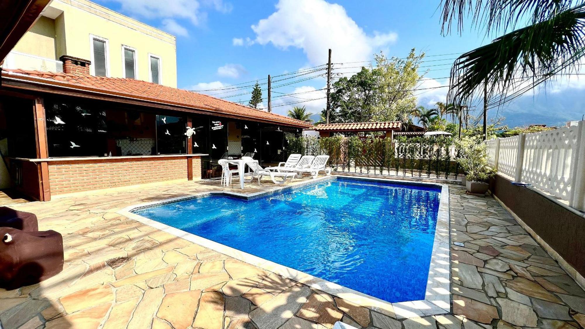 Praia/Piscina Com Hidro /Pebolim/Sinuca E Wi-Fi คารากัวตาตูบา ภายนอก รูปภาพ
